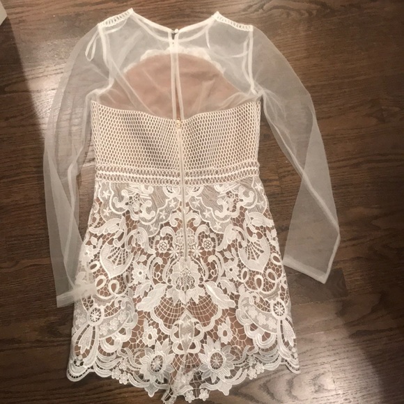 Blithe NWT White Romper - Picture 2 of 5